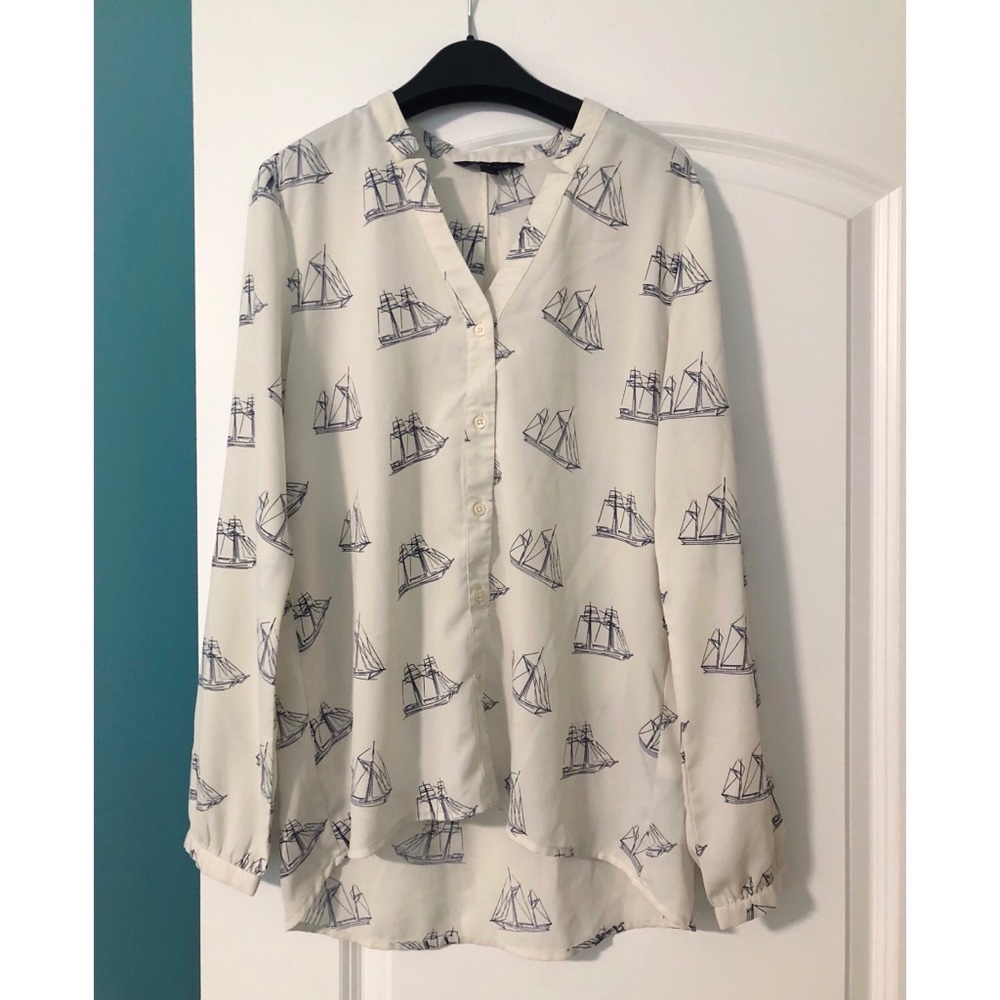 Tommy Hilfiger Boat Print Blouse